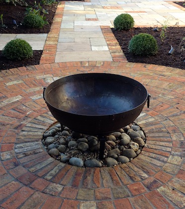 fire bowl garden design